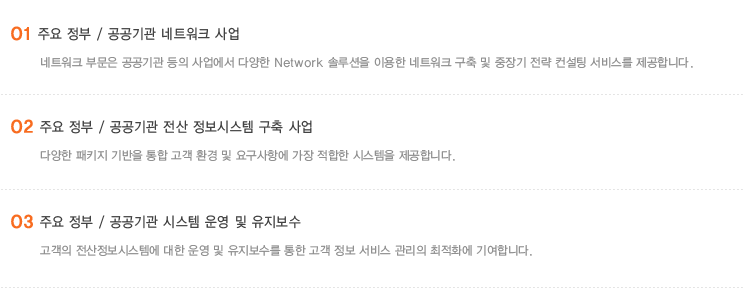 사업분야내용