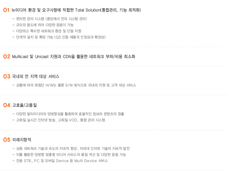 특장점 내용
