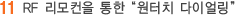 RF 리모컨을 통한 “원터치 다이얼링”