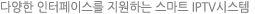 다양한 인터페이스를 지원하는 스마트 IPTV시스템